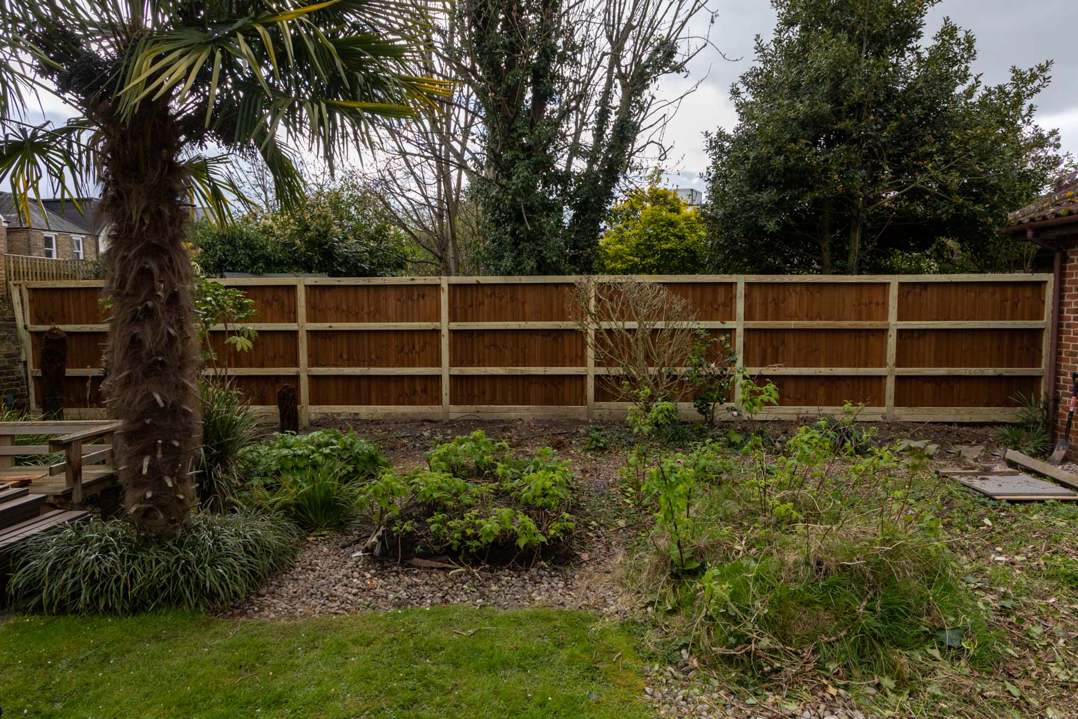 Variclad Bamboo Xtreme Fence using hidden-fix rails